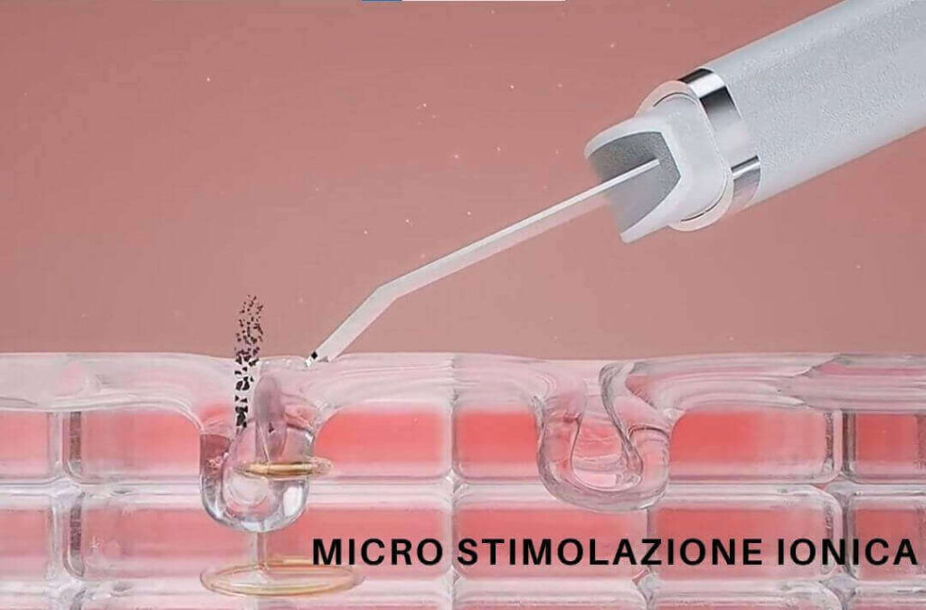 elimina i punti neri micro stimolazione ionica